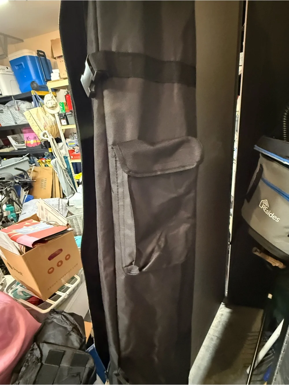 Heavy-Duty Tall Gear Bag - Black